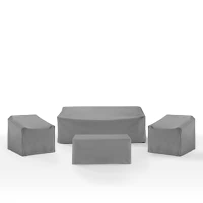 Crosley 4Pc Outdoor Furniture Cover Set