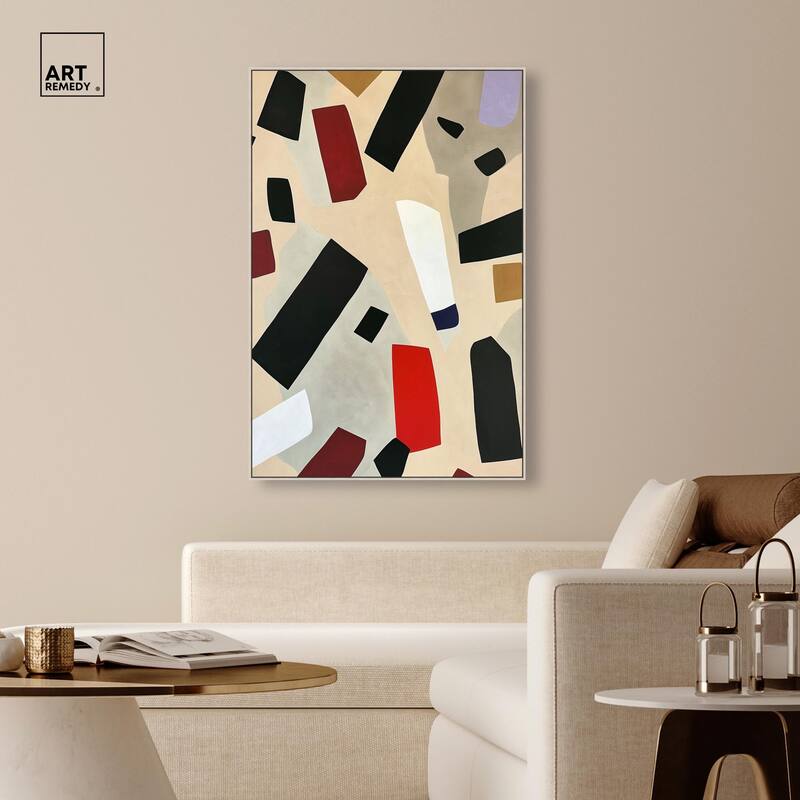 Mindscape Mosaic III Canvas by Art Remedy