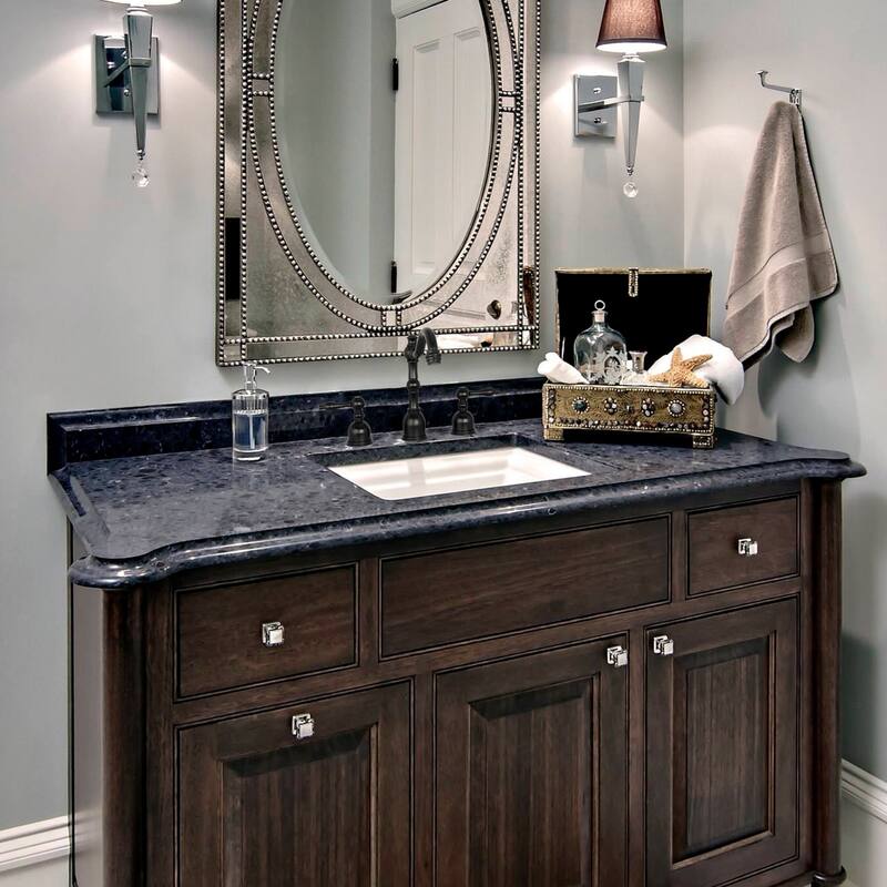 Widespread Two-handle Copper Bathroom Faucet