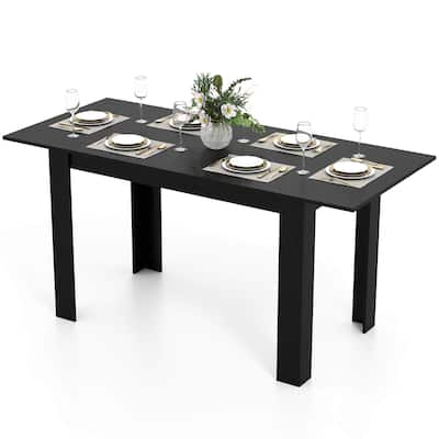 Costway 47”-62” Extendable Dining Table for 4-8 People for Dining Room - See Details