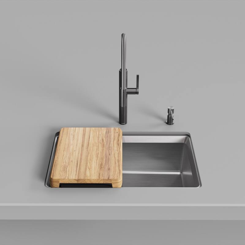 Blanco 443299 Inteos 30" Undermount Single Basin Stainless Steel - Stainless Steel