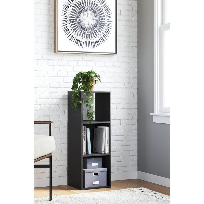 Signature Design by Ashley Langdrew Black Cube Organizer