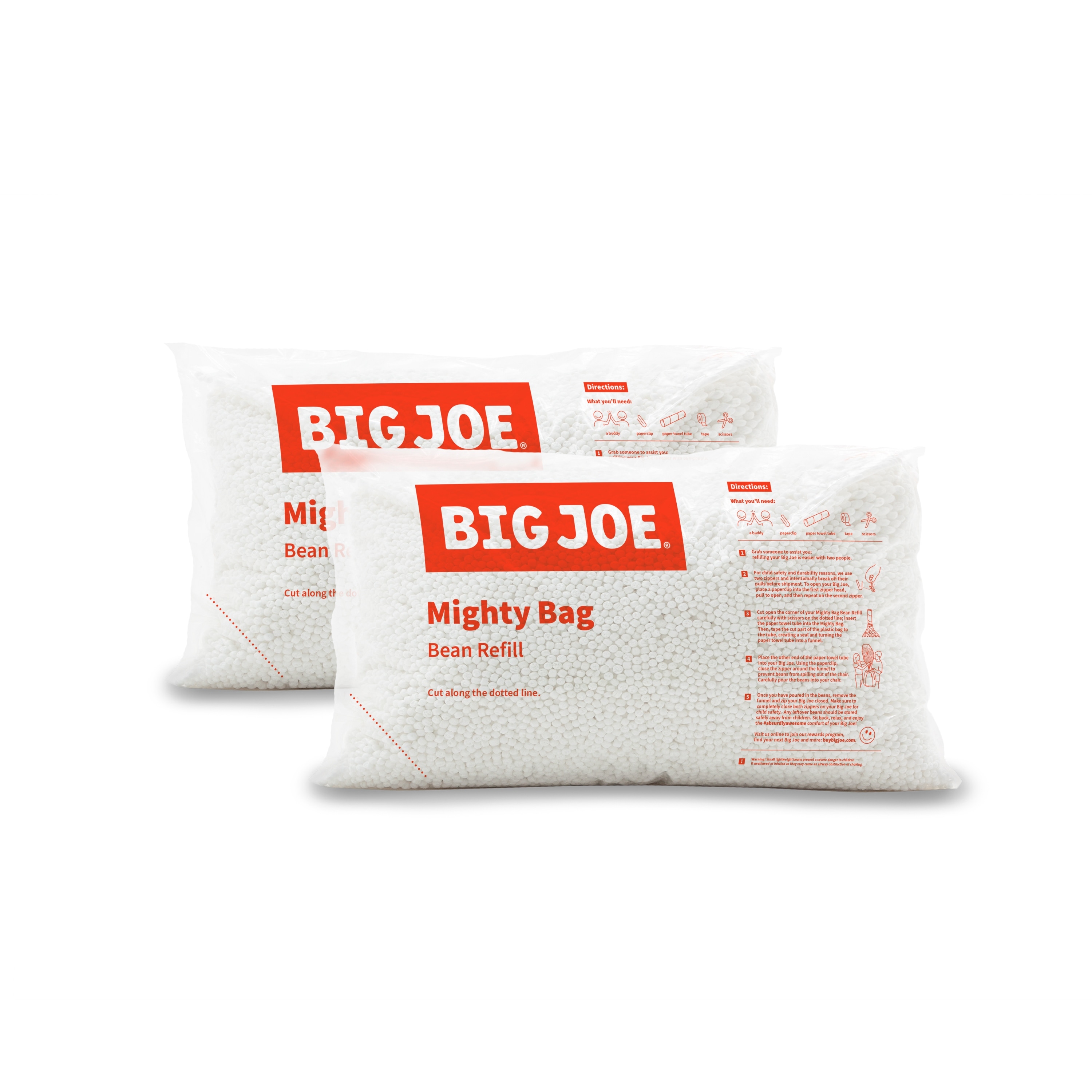 Big Joe Bean Bag Refill, 100 Liter Single Pack - Bed Bath & Beyond