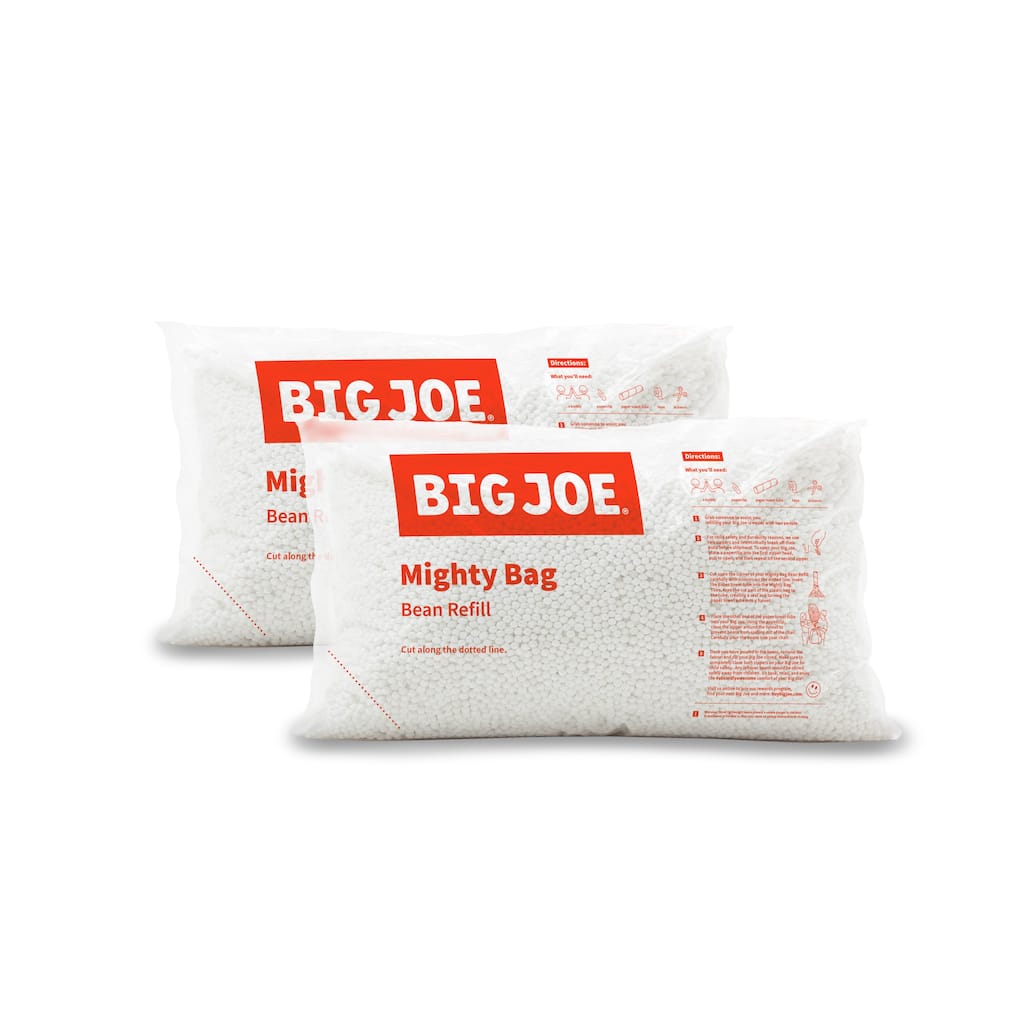 Big Joe Bean Bag Refill, 100 Liter 2 Pack