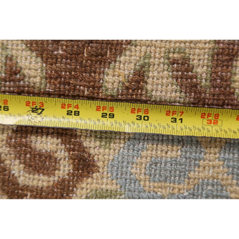 Vegetable Dye Traditional Khotan Oriental Wool Area Rug Hand-knotted - 6'3" x 9'7"