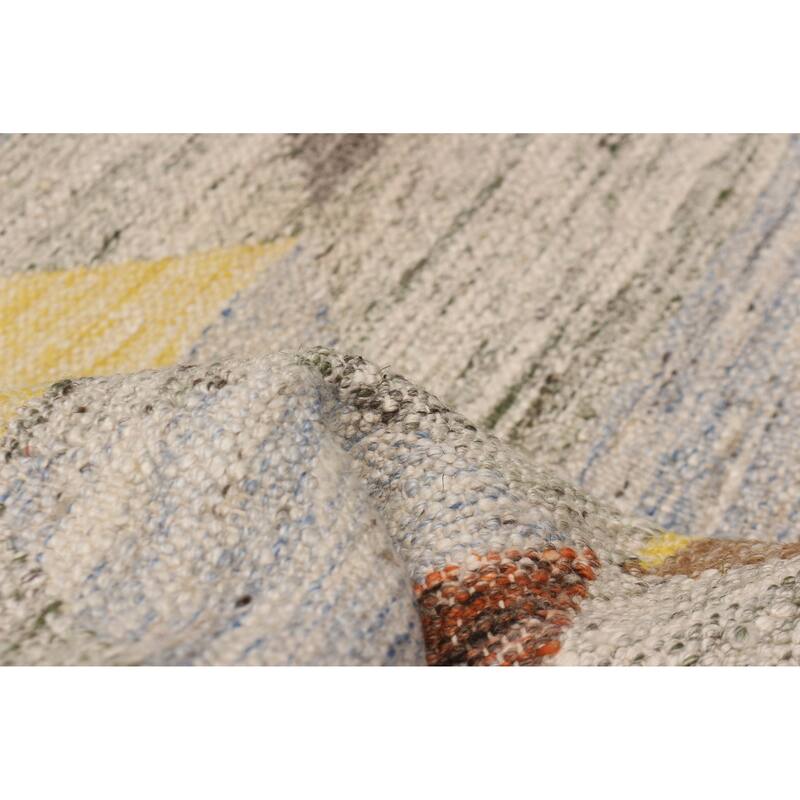Ankara FW Grey Kilim 5'3" x 7'8" - 5'3 x 7'8