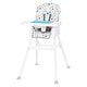 preview thumbnail 1 of 3, Baby Trend Adapt PLUS 6-in-1 EZ Clean High Chair to Toddler Chair, Orbits White - Multi