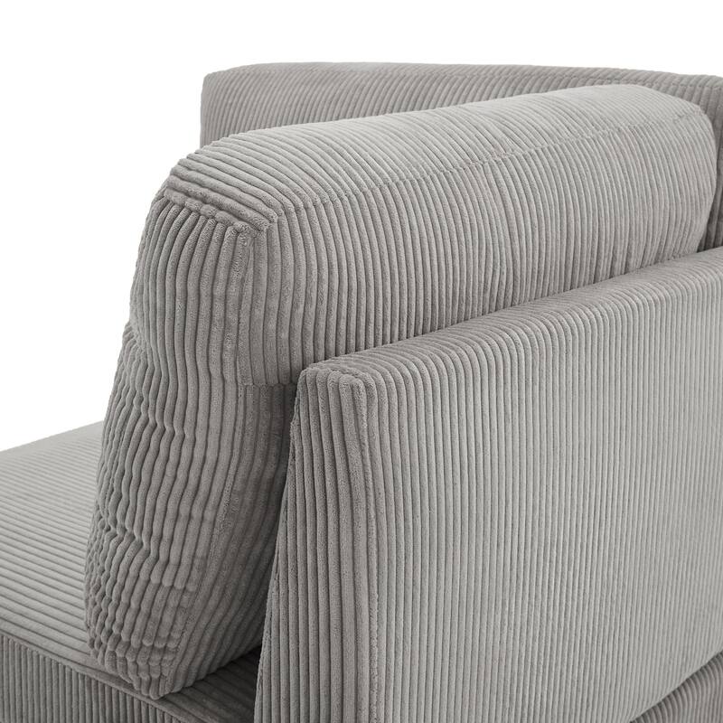 Free Combination Multi-Shaped Corduroy Sofa Modular