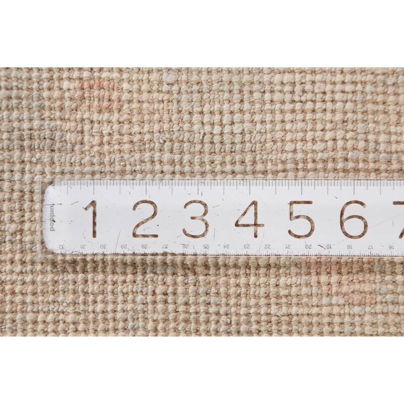 Hand Knotted Oriental 100% Wool Carpet Transitional All-Over Navy Blue & Blues Oushak Area Rug - 12' 1'' X 9' 10''