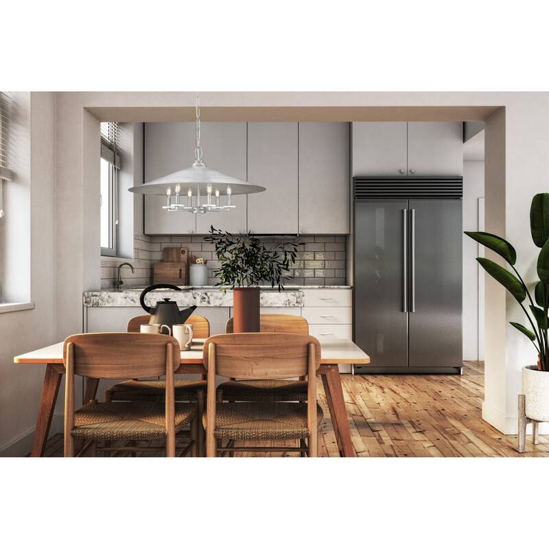 Z-Lite 1953-32 Rialto 6 Light 32" Wide Pendant
