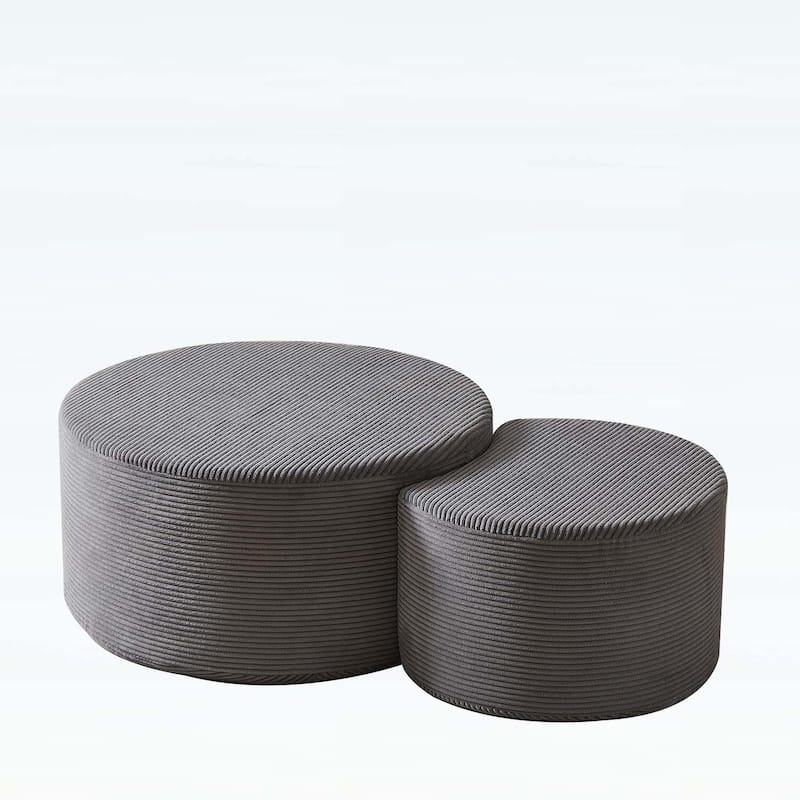 Nesting Coffee Table Set of 2,for Living Room