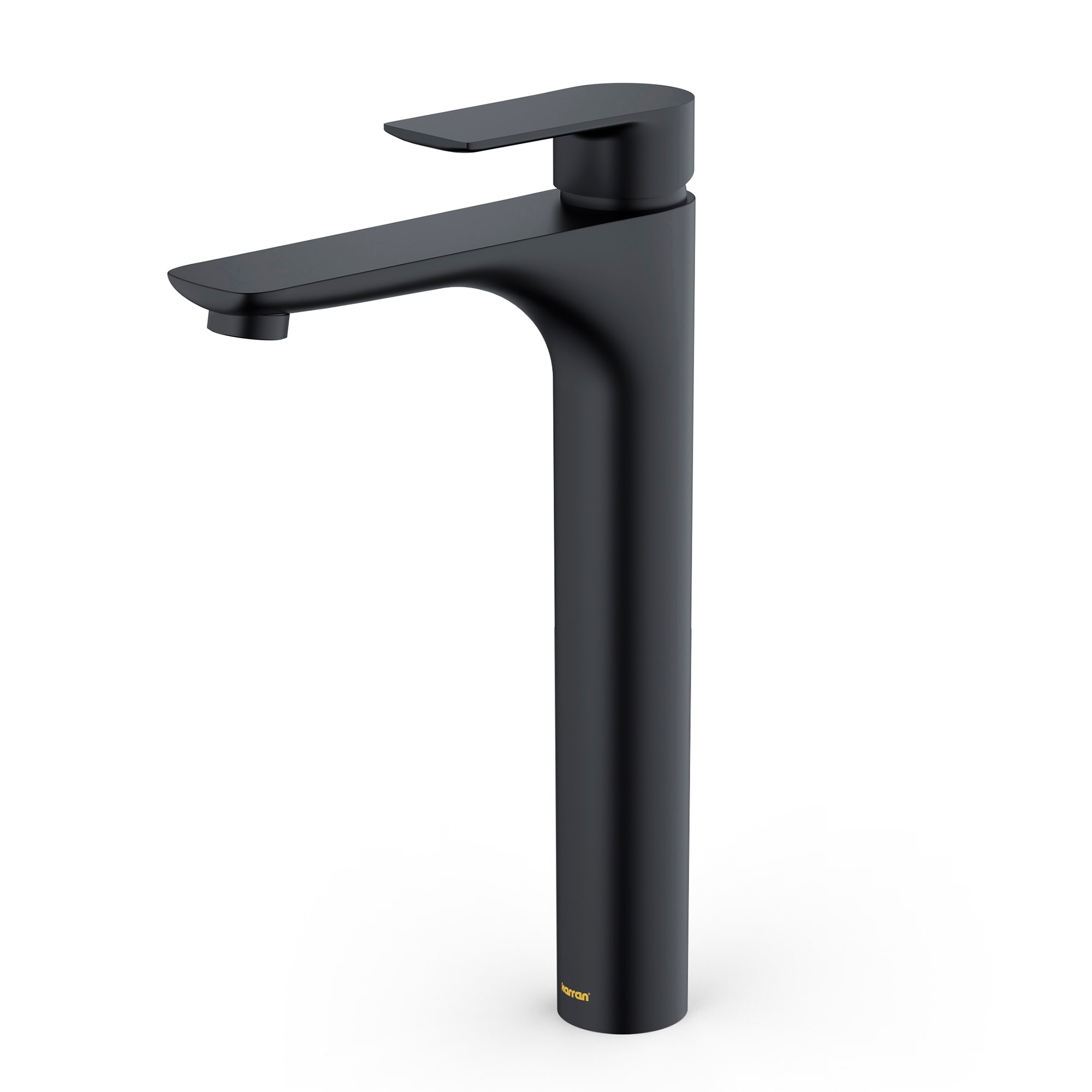 Karran Kayes Single Hole Single Handle Vessel Bathroom Faucet with Matcing Pop-up Drain