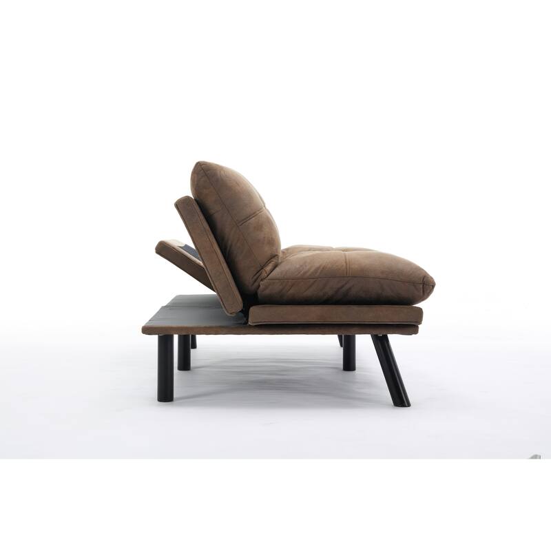 Versatile Modern Sofa Bed: 2-Seater Convertible Couch with Twin Bed Feature for Small Spaces