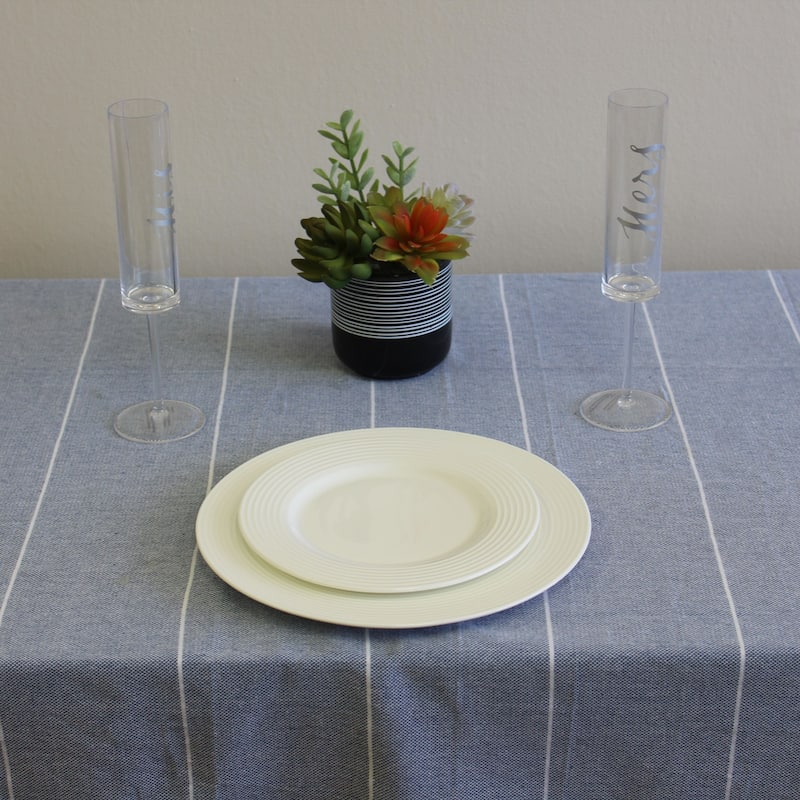 Fabstyles Fouta Stripe Cotton Tablecloth