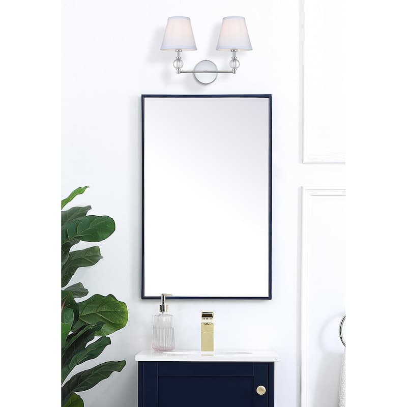 Elegant Lighting LD7022W15 Bethany 2 Light 17" Wide Vanity Light