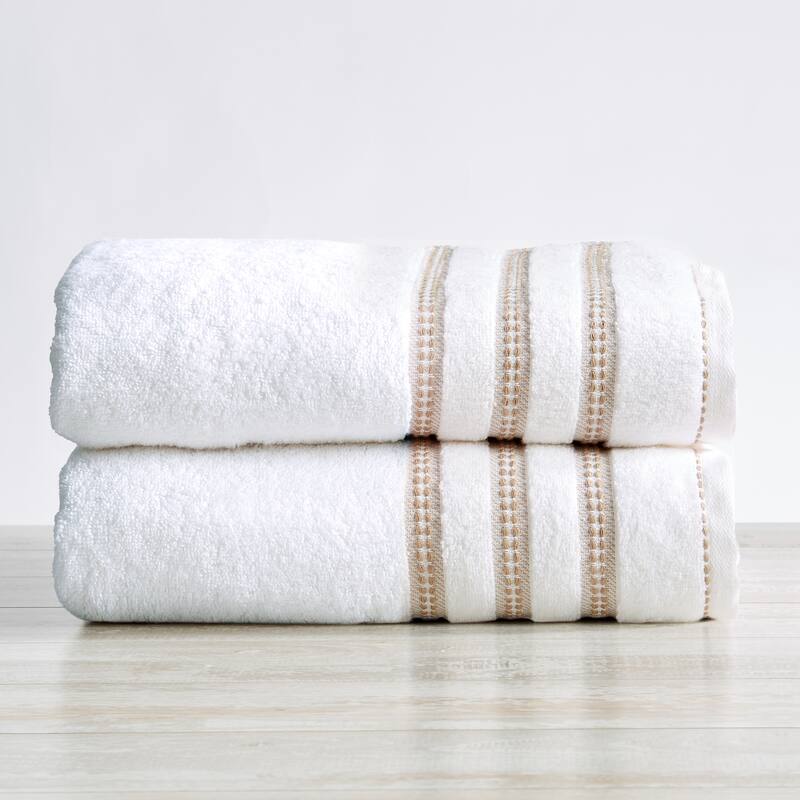 Luxurious Cotton Decorative Floral Towel Set