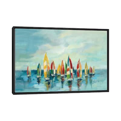 iCanvas "Regatta" by Silvia Vassileva Framed Canvas Print