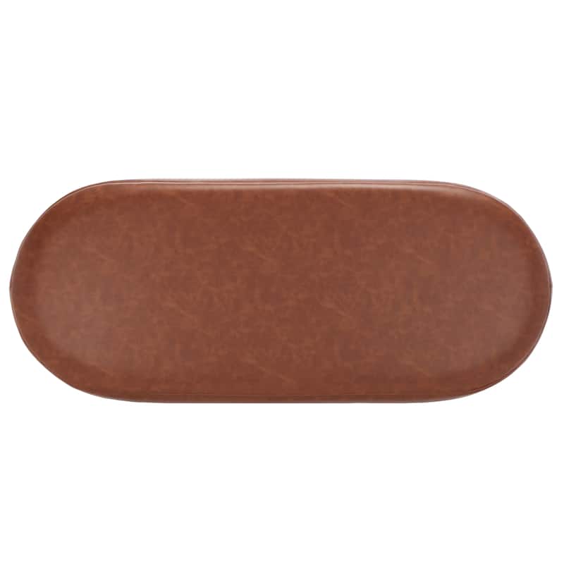 SAFAVIEH Sannie Oval Bench - 50" W x 20" D x 19" H - 50Wx20Dx19H