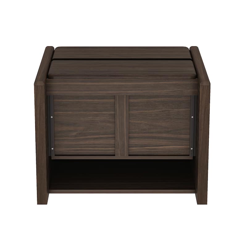Manhattan Comfort Linda Modern 2 Drawer Nightstand Set of 2
