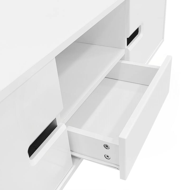 Modern High Glossy Rectangle Coffee Table