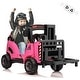 preview thumbnail 14 of 24, 12V Kids Ride on Forklift Car, Toddles Electric Construction Car with Remote Control