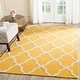preview thumbnail 106 of 200, SAFAVIEH Handmade Cambridge Luisa Moroccan Trellis Wool Rug 10' x 14' - Gold/Ivory - Rectangle