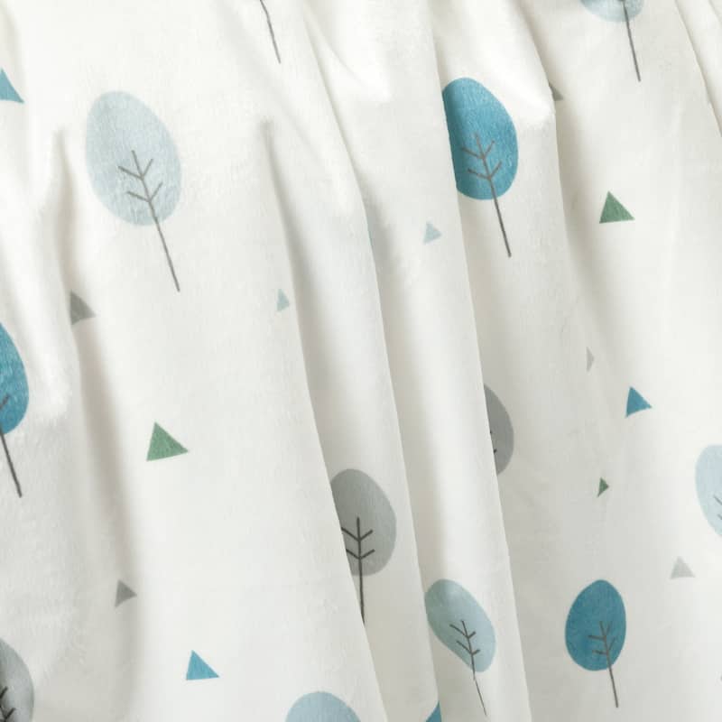 Lush Decor Dinosaurs Roar Allover Trees Soft Sherpa Blanket - 40" x 30"