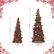 preview thumbnail 4 of 5, Glitzhome 16"H Set of 2 Valentine's Heart and Berries Table Tree