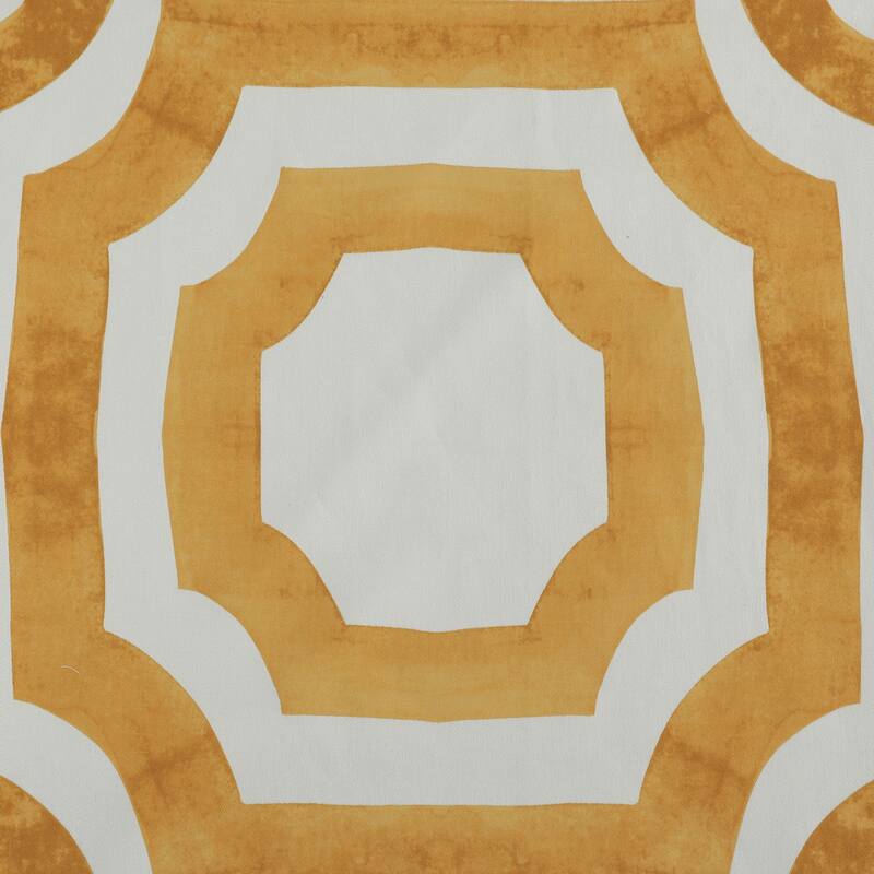 Exclusive Fabrics Mecca Printed Cotton Window Valance - 50 X 19