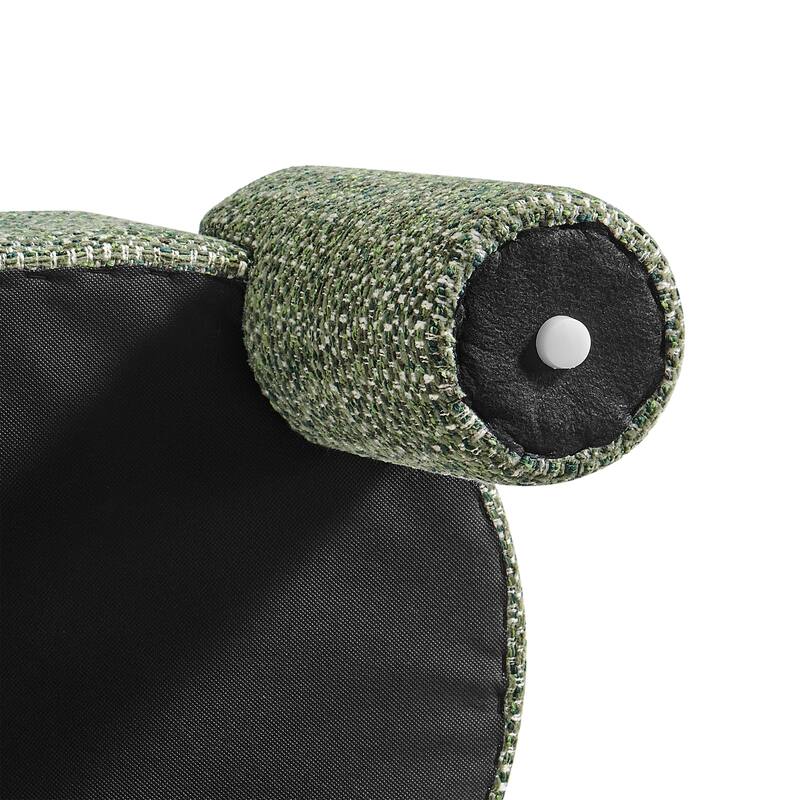 NPD Furniture Bowden Chenille Upholstered Bench