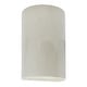 preview thumbnail 1 of 45, Justice Design Ambiance - Large Cylinder Wall Sconce - Closed Top - Replaceable Bulb White Crackle