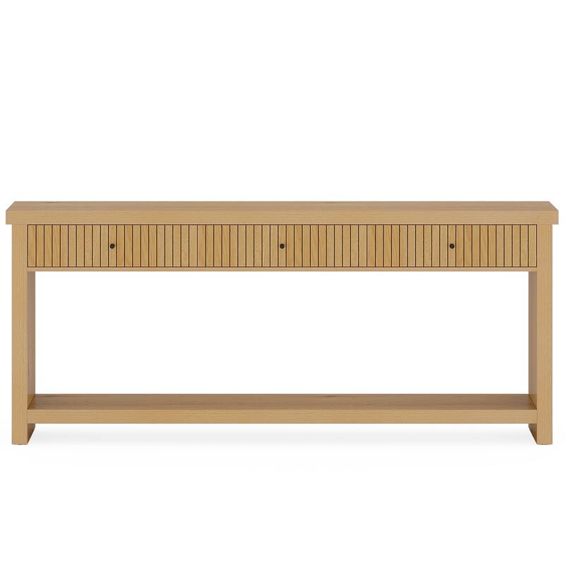 70.9" Extra Long Console Table with Drawers & Storage, Entryway Sofa Couch Foyer Accent Table for Living Room Hallway Entrance