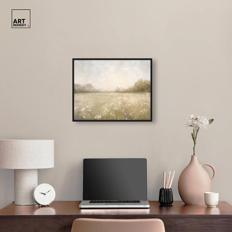 Peaceful Expanse Canvas by Art Remedy