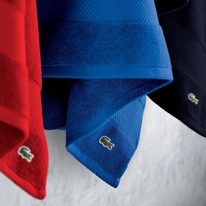 Lacoste Heritage Supima 100% Cotton Wash Cloth