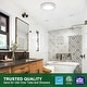 preview thumbnail 5 of 19, Akicon Bathroom Fan with Light, 90 CFM, 1.5 Sones Exhaust Fan, Dimmable 3CCT LED Light with Night Light