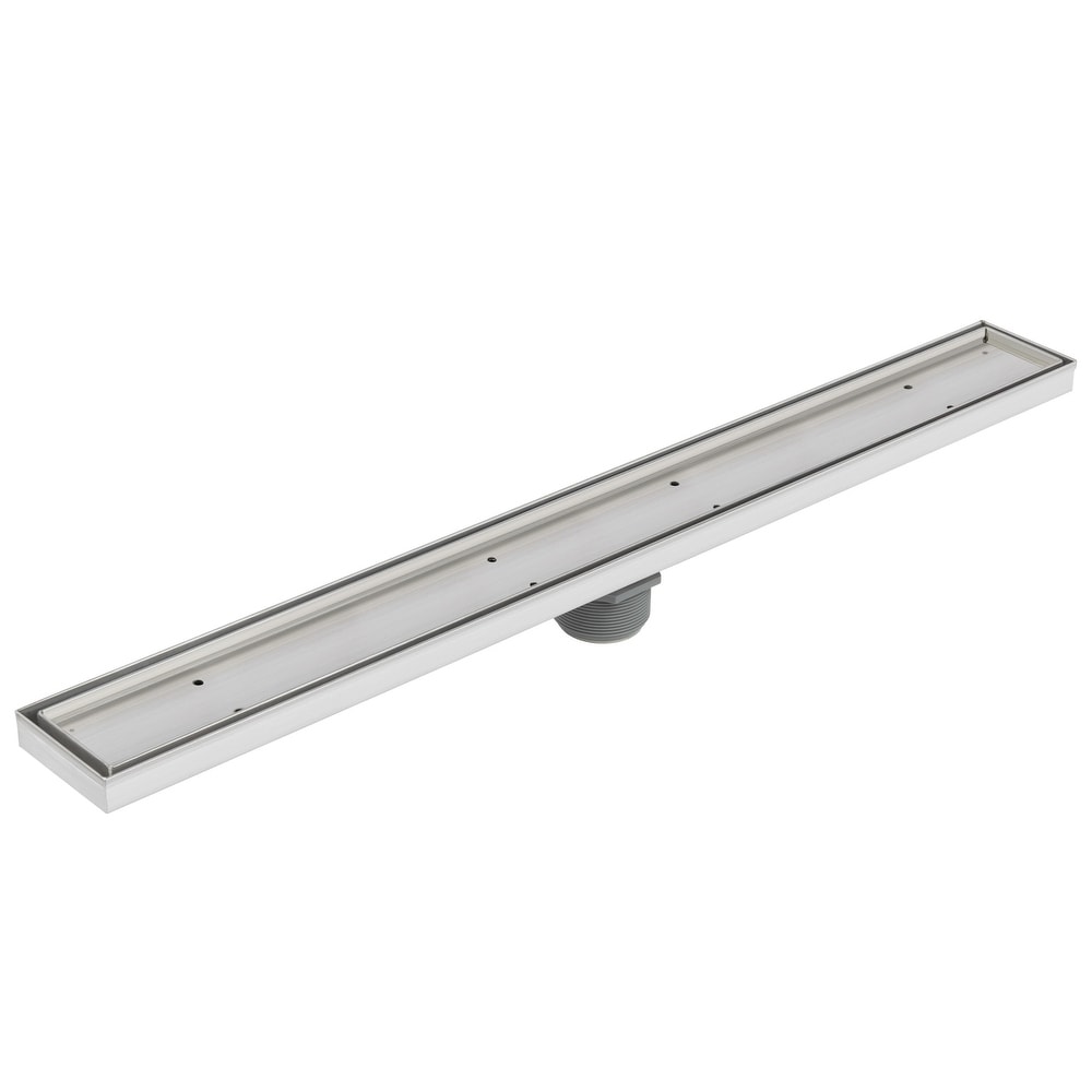 Design House 542811-SS Linear Shower Drain, 24 in, Stainless Steel