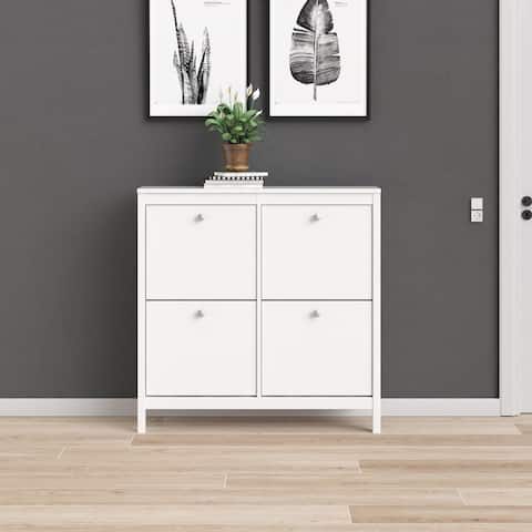 Porch & Den Madrid 4-Drawer Shoe Cabinet