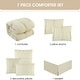 preview thumbnail 14 of 23, Nanshing Agathe 7 Piece Pintuck Comforter Set