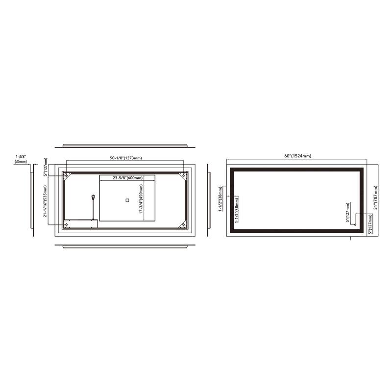 Brae LED Mirror
