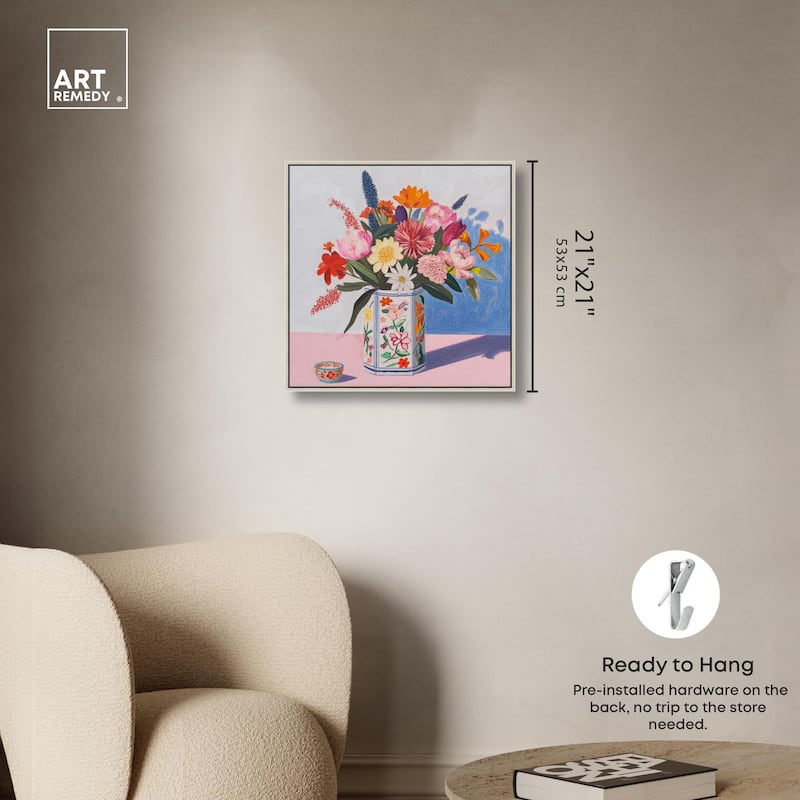 Spring's Riot Canvas by Art Remedy