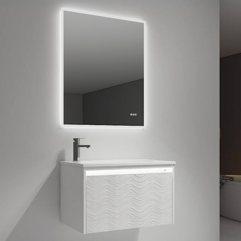 Blossom Wall Mounted Bathroom Vanity with Sink