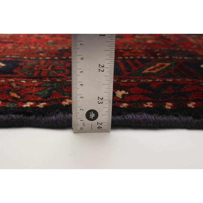 ECARPETGALLERY Hand-knotted Anadol Red Wool Rug - 5'0 x 9'9