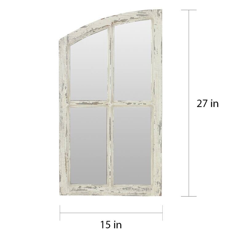 Jolene Arched Window Pane Mirrors (Set of 2)