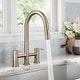 preview thumbnail 19 of 86, KRAUS Oletto Bridge Kitchen Faucet with 2-Function Pull-Down Sprayhead