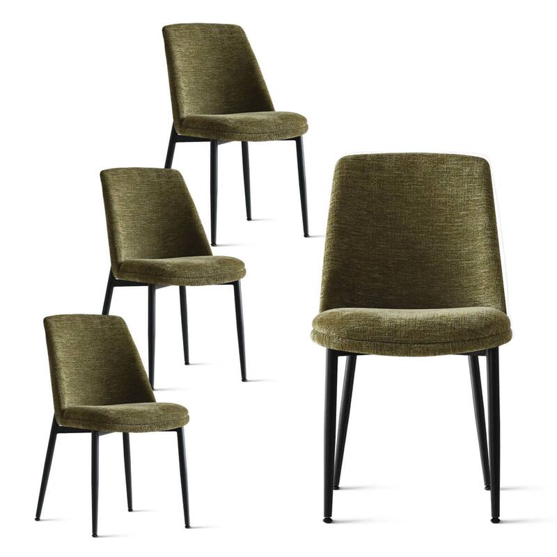 Upholstered Back Dining Chair (Set Of 4)