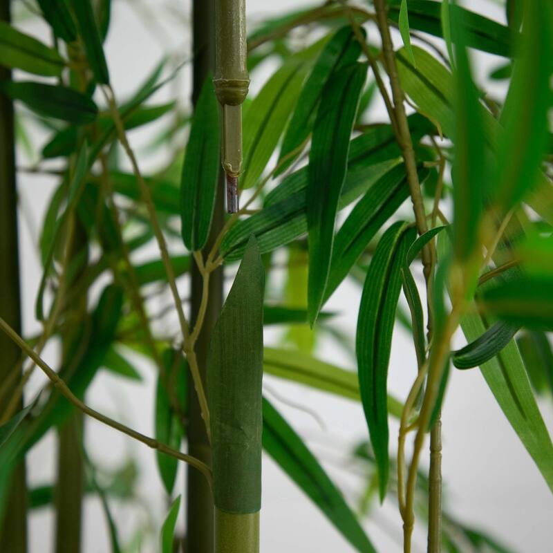 Potted Artificial Bamboo Tree - 11' - Green