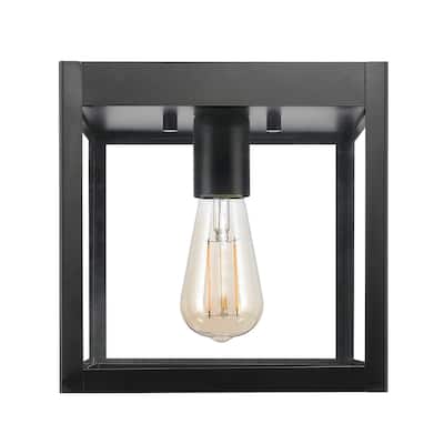 Globe Electric 91005230 Sasha 8" Wide Flush Mount Square Outdoor