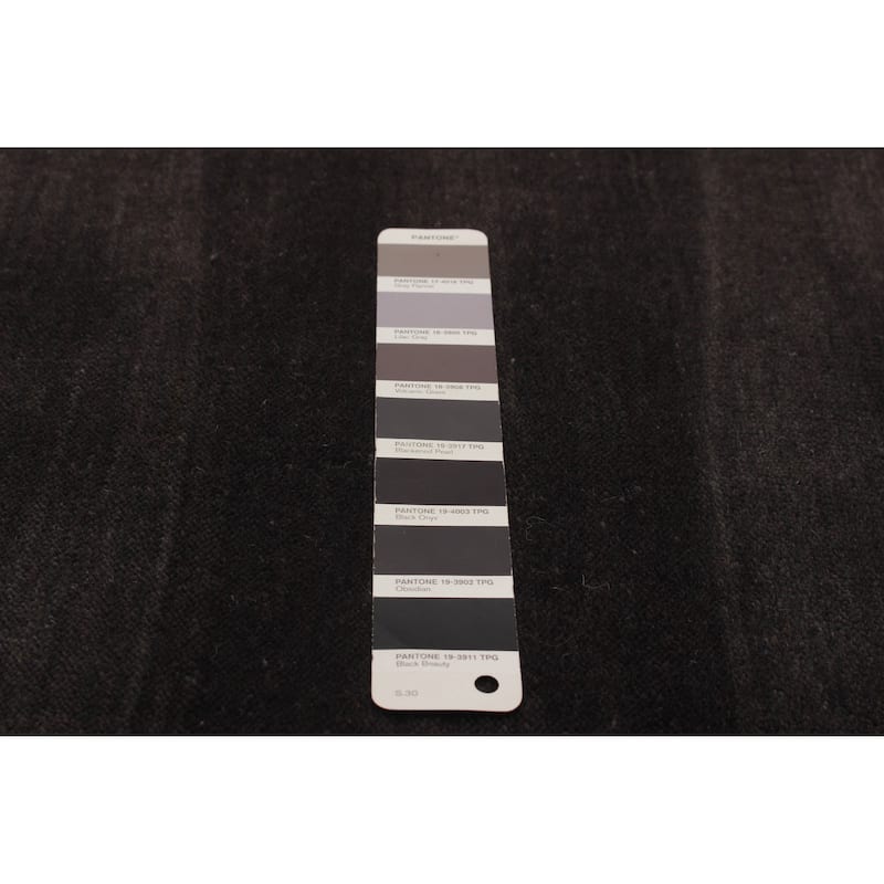 Kashkuli Gabbeh Grey Rug 2'6" x 9'9" - 2'6 x 9'9