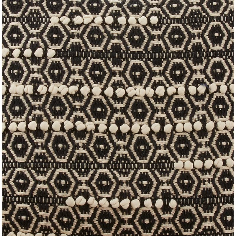 Throw Pillow With Dual-Tone Moroccan Design