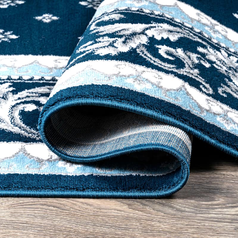 JONATHAN Y Marrakesh French Border Area Rug